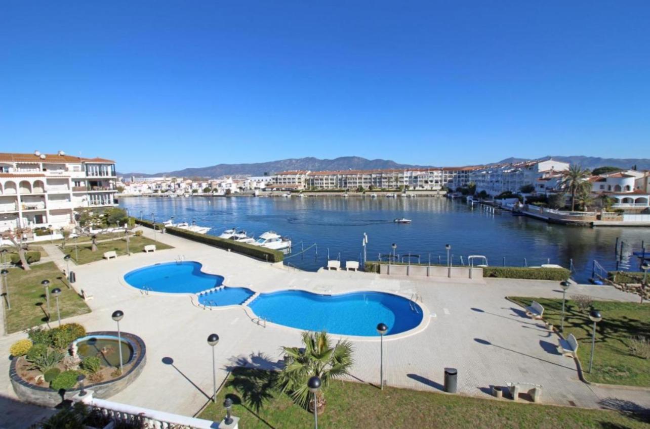 Apartamento Gran Lago Con Vistas Al Canal Empuriabrava Exterior photo